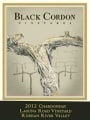 Black Cordon Vineyards Laguna Road Chardonnay 2012 Front Label