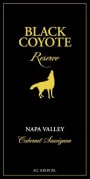 Black Coyote Wines Reserve Cabernet Sauvignon 2007 Front Label