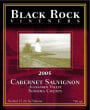 Black Rock Vintners Cabernet Sauvignon 2005 Front Label