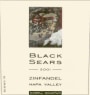 Black Sears Estate Zinfandel 2001 Front Label