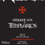 Herdare Dos Templarios Vinho Regional Tejo 2012 Front Label