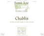 Herve Azo Chablis 2014 Front Label