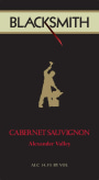 Blacksmith Cellars Cabernet Sauvignon 2014 Front Label