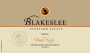 Blakeslee Vineyard Estate Reserve Pinot Noir 2012 Front Label
