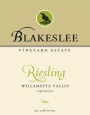 Blakeslee Vineyard Estate Riesling 2014 Front Label