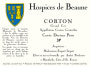 Hospices Civiles de Beaune Corton Cuvee Docteur Peste Grand Cru 2006 Front Label