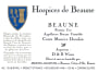 Hospices Civiles de Beaune Beaune Cuvee Maurice Drouhin Premier Cru 2012 Front Label