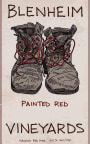 Blenheim Vineyards Painted Red 2014 Front Label