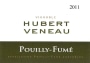 Hubert Veneau Pouilly-Fume 2011 Front Label
