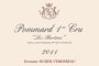 Huber-Verdereau Pommard Les Bertins Premier Cru 2011 Front Label