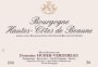 Huber-Verdereau Bourgogne Hautes Cotes de Beaune 2008 Front Label