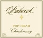 Babcock Top Cream Chardonnay 2010 Front Label