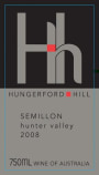 Hungerford Hill Semillon 2008 Front Label