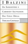 I Balzini Società Agricola sas. Colli della Toscana Centrale White Label 2007 Front Label
