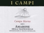 I Campi Amarone della Valpolicella Campo Marna Cinquecento 2003 Front Label