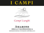 I Campi Amarone della Valpolicella Campi Lunghi 2011 Front Label