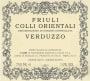 I Clivi Colli Orientali del Friuli Friulano Verduzzo 2012 Front Label