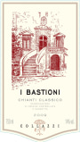 I Collazzi Chianti Classico I Bastioni 2009 Front Label