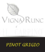 Il Carpino Vigna Runc Pinot Grigio 2012 Front Label