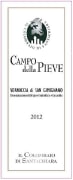 Il Colombaio di Santa Chiara Vernaccia di San Gimignano Campo della Pieve 2012 Front Label