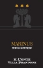 Il Conte Villa Prandone Rosso Piceno Marinus Superiore 2014 Front Label