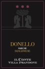 Il Conte Villa Prandone Marche Donello Sangiovese 2015 Front Label
