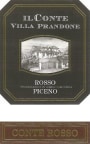 Il Conte Villa Prandone Rosso Piceno Conte Rosso 2007 Front Label