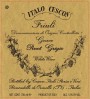 Italo Cescon History and Wine Ltd. Friuli Grave Storia e Vini Pinot Grigio 2015 Front Label