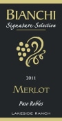 Bianchi Vineyards Signature Selection Merlot 2011 Front Label