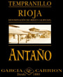 J. Garcia Carrion Antano Cosecha Tempranillo 2015 Front Label