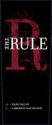 The Rule Cabernet Sauvignon 2014 Front Label