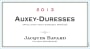 Jacques Bavard Auxey-Duresses 2013 Front Label