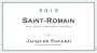Jacques Bavard Saint-Romain 2013 Front Label
