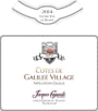 Jacques Capsouto Cotes de Village Cuvee Eva Le Blanc 2014 Front Label