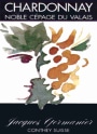 Jacques Germanier Chardonnay 2014 Front Label