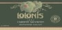 Lolonis Cabernet Sauvignon 1998 Front Label