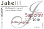 Jakeli Wines Khasmi Saperavi 2012 Front Label