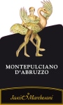 Jasci & Marchesani Montepulciano d'Abruzzo 2013 Front Label