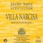 Javier Sanz Viticultor Sauvignon Blanc 2010 Front Label