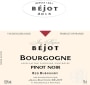 Jean Baptiste Bejot Bourgogne Pinot Noir 2013 Front Label