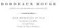 Jean Medeville & Fils Bordeaux Rouge 2014 Front Label
