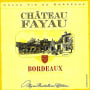 Jean Medeville & Fils Bordeaux Chateau Fayau 2013 Front Label