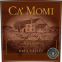 Ca' Momi Winery Merlot 2012 Front Label