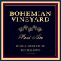Bohemian Vineyard Pinot Noir 2012 Front Label