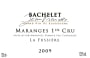 Jean-Francois Bachelet Maranges La Fussiere Premier CRU 2009 Front Label