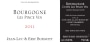 Jean-Luc & Eric Burguet Bourgogne Les Pince Vin 2011 Front Label