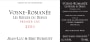Jean-Luc & Eric Burguet Vosne-Romanee Les Rouges du Dessus Premier Cru 2011 Front Label