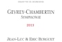 Jean-Luc & Eric Burguet Gevrey-Chambertin Symphonie 2013 Front Label