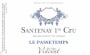 Jean-Marc Vincent Santenay Le Passetemps Premier Cru 2012 Front Label