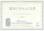 Jean-Marie Bouzereau Meursault 2013 Front Label